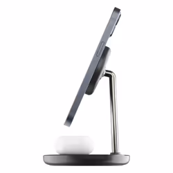 Cellularline Mag Duo Casque, Smartphone Noir, Argent USB Recharge sans fil Intérieure
