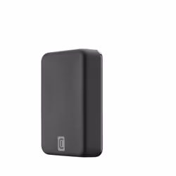 Cellularline Wireless power bank MAG 10000, 10000 mAh, Recharge sans fil, Noir