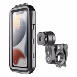 Interphone QUIKLOX - ARMOR PRO, Mobile/smartphone, Support actif, Vélo, Moto, Noir