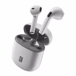Cellularline Style Color, True Wireless Stereo (TWS), Appels/Musique, 42 g, Casque, Gris, Blanc