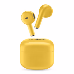 Music Sound Swag, Sans fil, Appels/Musique, Casque, Jaune
