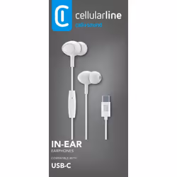 Cellularline CLOUD IN-EAR Casque stéréo Type-C avec design intra-auriculaire et microphone - Vue supplémentaire 2