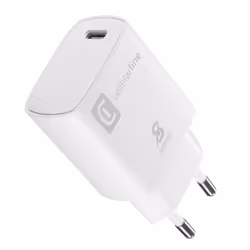 Cellularline APPLE MAINS CHARGER 25W SMALL WHITE, Intérieure, Secteur, Blanc