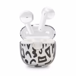 Music Sound Drip, True Wireless Stereo (TWS), Appels/Musique, Écouteurs, Noir, Blanc