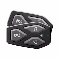 Interphone U-COM 3 DOUBLE FORFAIT, 500 m, HFP, Noir, Imperméable, IP67, 10 h
