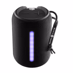 Music Sound Hype 10, 10 W, Sans fil, Noir, Boutons, Multicolore, IPX6