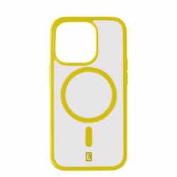 Cellularline Pop Mag - iPhone 15 Pro Max, Housse, Apple, iPhone 15 Pro Max, 17 cm (6.7"), Citron vert, Transparent