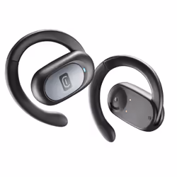 Cellularline BTOZONETWSK, True Wireless Stereo (TWS), Appels/Musique/Sport/Au quotidien, Casque, Noir, Gris