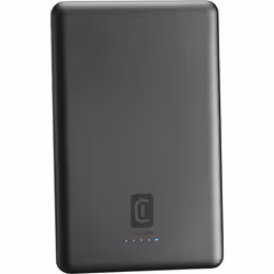 Cellularline Mag Lite 5000, 5000 mAh, Recharge sans fil, Gris