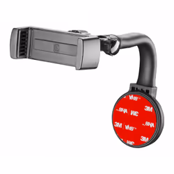 Cellularline Spin Display, Mobile/smartphone, Support passif, Voiture, Noir