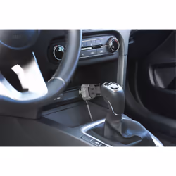 Cellularline CBRUSB2PD65WK chargeur d'appareils mobiles Universel Noir Allume-cigare Charge rapide Auto