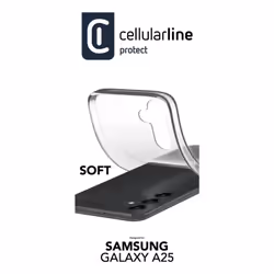 Cellularline Soft - Galaxy A25 Étui en caoutchouc souple - Vue supplémentaire 3