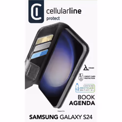 Cellularline BOOKAG2GALS24K 6.2" Folio Noir - Vue supplémentaire 4
