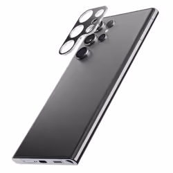 Cellularline CAMERALENSGALS24U, Samsung, Galaxy S24 Ultra, Résistant aux rayures, Résistant aux chocs, Noir, Transparent, 1 p ...