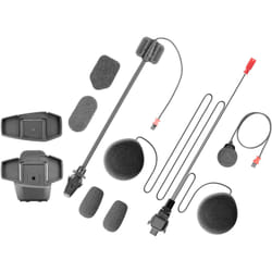 Interphone UCOM 6R UCOM 7R Kit audio de remplacement, noir