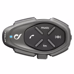 Interphone Tour Système de Communication Bluetooth - Pack Double, noir
