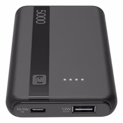 Cellularline PBENTRY5000K, 5000 mAh, Lithium-Ion (Li-Ion), Noir