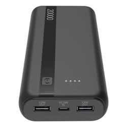 Cellularline PBENTRY20000K banque d'alimentation électrique Lithium-Ion (Li-Ion) 20000 mAh Noir