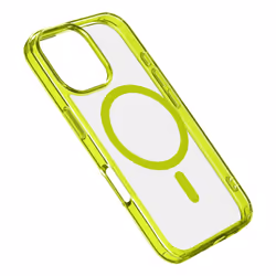 Cellularline ICONICMAGIPH16PROL, Housse, Apple, iPhone 16 Pro, 16 cm (6.3"), Citron vert