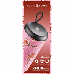 Music Sound BTSPKMSVERTICAL242 haut-parleur portable et de fête Enceinte portable mono Rose 5 W - Vue supplémentaire 7