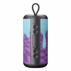 Music Sound BTSPKMSVERTICAL243, 5 W, Sans fil, Enceinte portable mono, Violet, Cylindre, Tablette / Smartphone