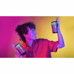 Music Sound BTSPKMSVERTICAL243 haut-parleur portable et de fête Enceinte portable mono Violet 5 W - Vue supplémentaire 5