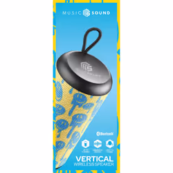 Music Sound BTSPKMSVERTICAL244 haut-parleur portable et de fête Enceinte portable mono Jaune 5 W - Vue supplémentaire 8