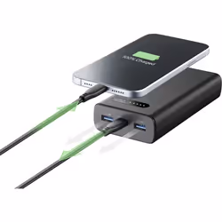 Cellularline PBFAST01PD20000K banque d'alimentation électrique Lithium-Ion (Li-Ion) 20000 mAh Noir