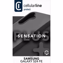Cellularline SENSPLUSGALS24FEK coque de protection pour téléphones portables 17 cm (6.7") Housse Noir - Vue supplémentaire 4