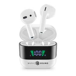 Music Sound BTMSTWSSPARKW écouteur/casque True Wireless Stereo (TWS) Ecouteurs Appels/Musique Bluetooth Blanc