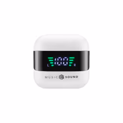Music Sound BTMSTWSSPARKW écouteur/casque True Wireless Stereo (TWS) Ecouteurs Appels/Musique Bluetooth Blanc