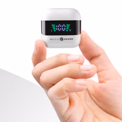 Music Sound BTMSTWSSPARKW écouteur/casque True Wireless Stereo (TWS) Ecouteurs Appels/Musique Bluetooth Blanc