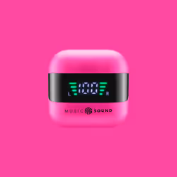Music Sound BTMSTWSSPARKP écouteur/Écouteur TWS Bluetooth Rose - Vue supplémentaire 2