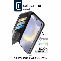 Cellularline BOOKAG2GALS25PLK Folio Noir - Vue supplémentaire 4