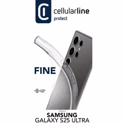 Cellularline FINECGALS25UT, Housse, Samsung, Galaxy S25 Ultra, 17,3 cm (6.8"), Transparent