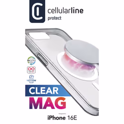 Cellularline CLEARMAGIPHSE4T, Housse, Apple, iPhone SE (2025), 15,5 cm (6.1"), Transparent