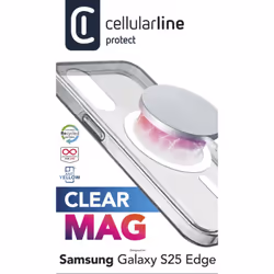 Cellularline 8018080497599 coque de protection pour téléphones portables 16,9 cm (6.66") Transparent