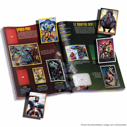 Panini MARVEL VERSUS Album hard cover avec range cartes