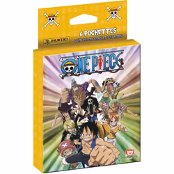 Panini ONE PIECE Blister 6 pochettes