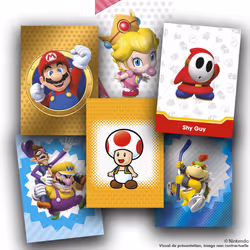 Panini SUPER MARIO TRADING CARDS - Boite de 18 pochettes