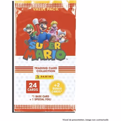 Panini SUPER MARIO TRADING CARDS - Fat Pack 24 cartes, Italie, Garçon/Fille