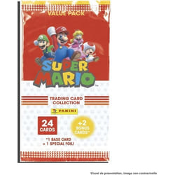 Panini SUPER MARIO TRADING CARDS - Fat Pack 24 cartes