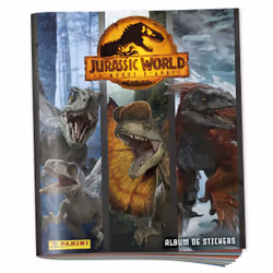 Panini JURASSIC WORLD LE MONDE D'APRES - Album + Range Cartes, Papier, Multicolore, Italie, Garçon/Fille