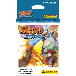 Panini NARUTO SHIPPUDEN - Blister 6 pochettes