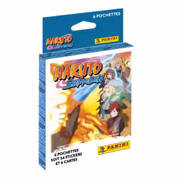 Panini NARUTO SHIPPUDEN - Blister 6 pochettes