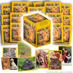 Panini ANIMAUX - Boite de 36 pochettes