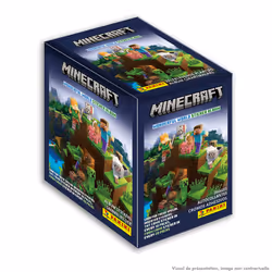 Panini Minecraft 2 boite de 36 pochettes, Papier, Multicolore, 110 mm, 75 mm, 170 mm, 410 g