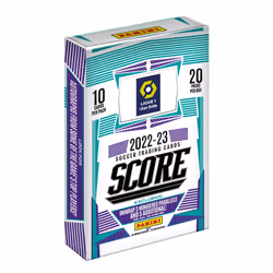 Panini SC score TC ligue 1, Boite de 20 pochettes TC, 110 mm, 75 mm, 170 mm, Italie, Garçon/Fille