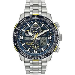 Citizen Hommes Analogique-Numérique Quartz Montre avec Bracelet en Acier Inoxydable