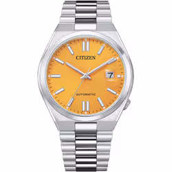 Citizen Montre Homme NJ0150-81Z Orange Argenté (Ø 40 mm)